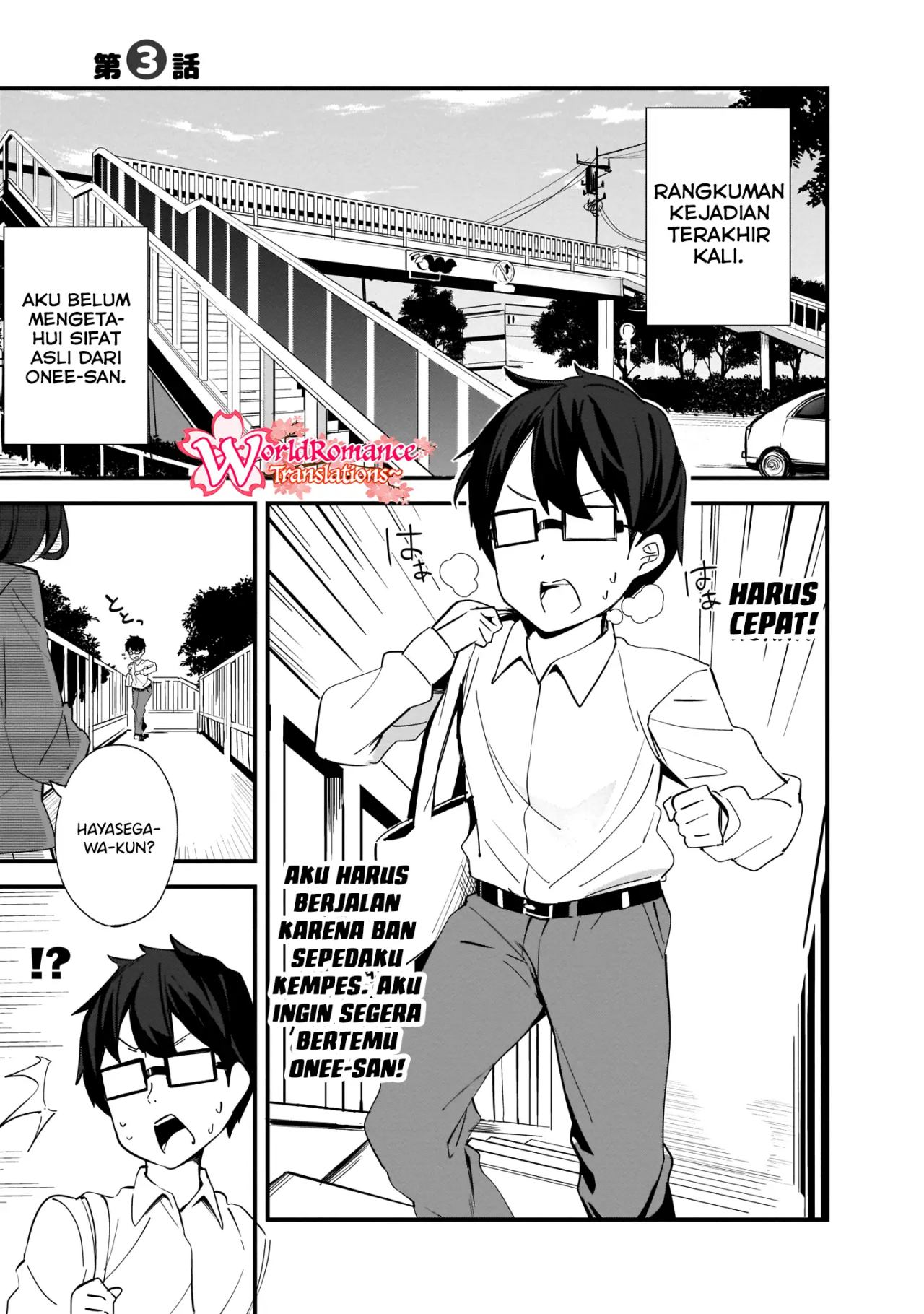 Hayasegawa-kun to Megami na Onee-san Chapter 03 Gambar 2